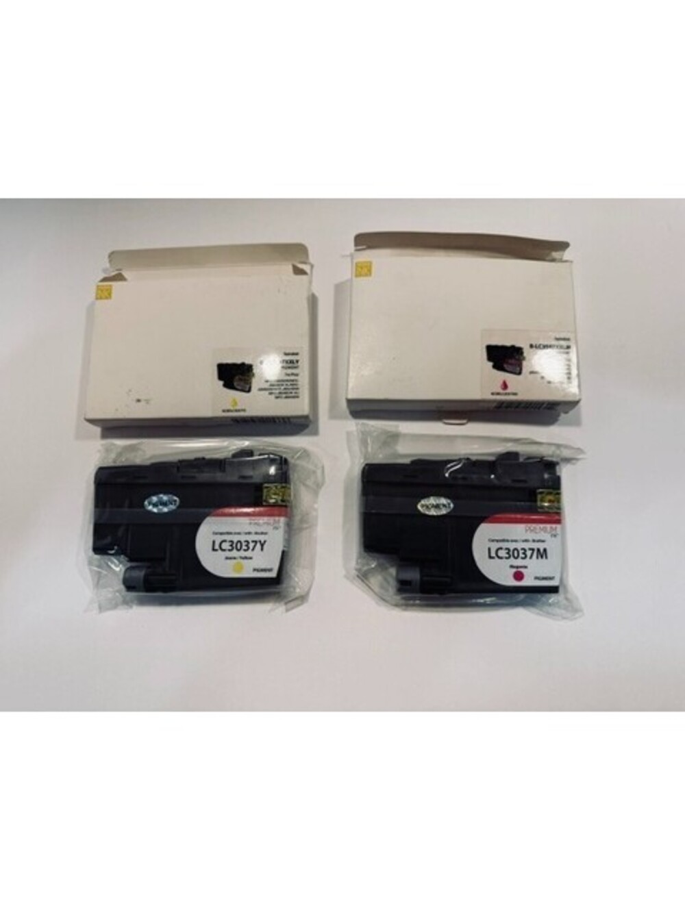 Lot of 2 LC3037 XXL Ink Cartridges for Brother MFC-J5845DW J5945DW J6545DW J6945